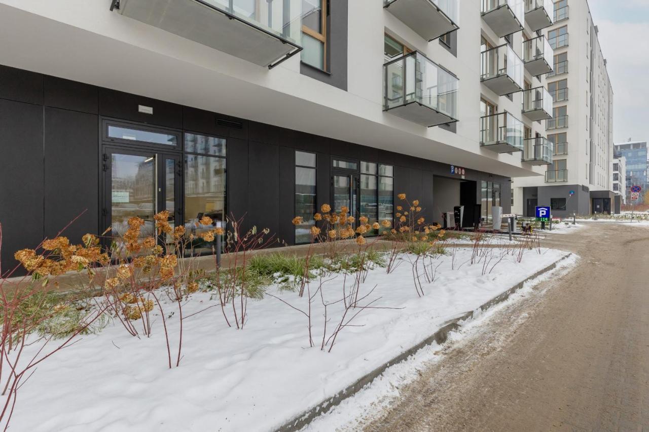Aparthotel Mokotow Business Center By Noclegi Renters Warschau Exterior foto