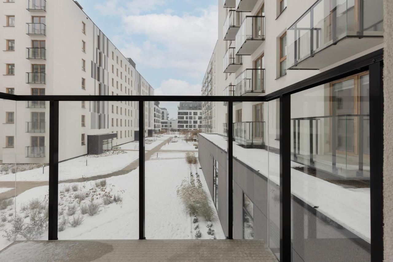 Aparthotel Mokotow Business Center By Noclegi Renters Warschau Exterior foto